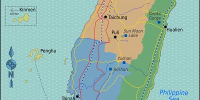 تائی پے ، تائیوان نقشہ محل وقوع
