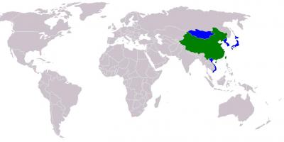 تائیوان میں نقشہ چینی ورژن